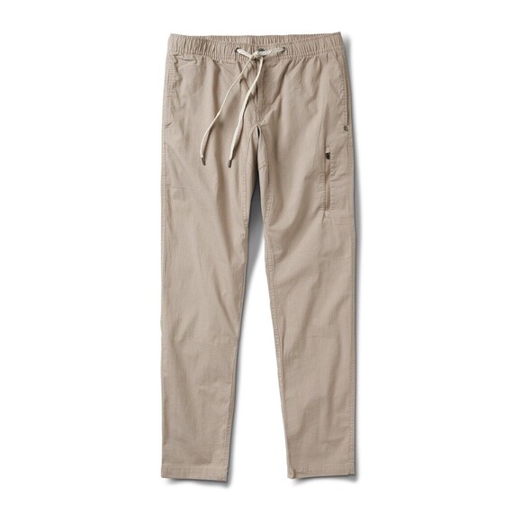 Vuori Men’s Climber Ripstop Sesame Drawstrings Pant Organic Cotton XL New